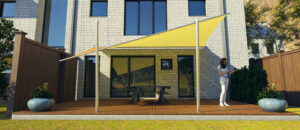 Das Sonnensegel Aero als Alternative zur Markiese