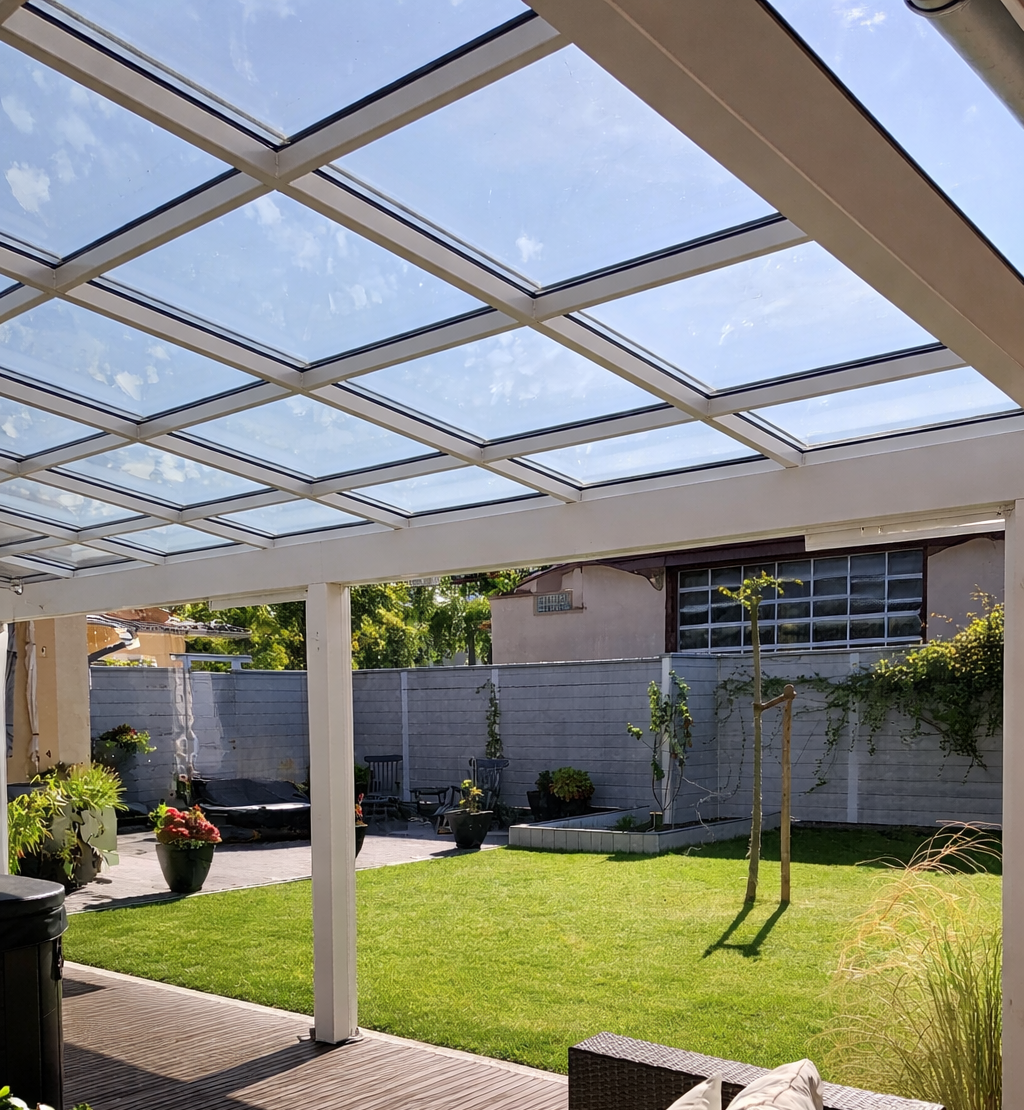 Veranda ohne Wetterschutz